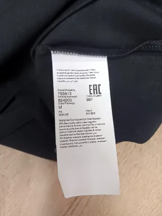 Camiseta Karl Lagerfeld Negra