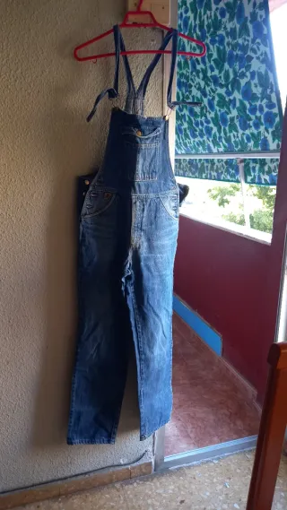 Peto vaquero Lois vintage azul