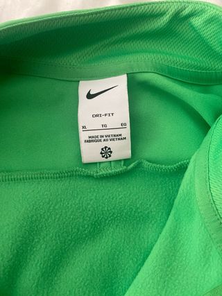 Sudadera Nike verde media cremallera
