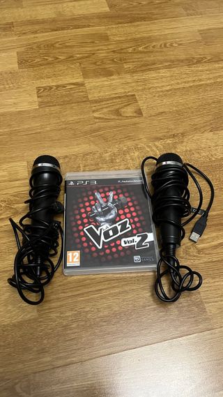 Juego PS3 La Voz Vol. 2 + 2 Micrófonos USB