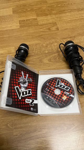 Juego PS3 La Voz Vol. 2 + 2 Micrófonos USB