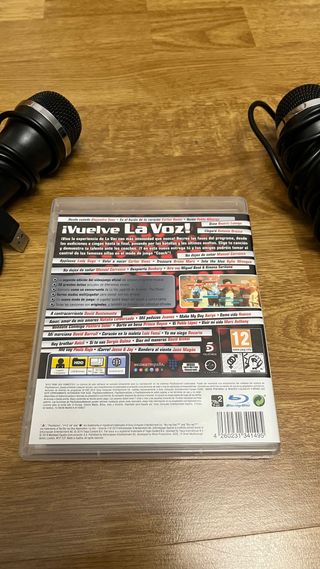 Juego PS3 La Voz Vol. 2 + 2 Micrófonos USB