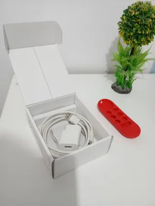 Google Chromecast 4K + Funda Roja