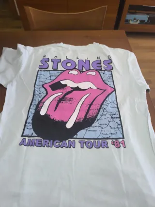 Camiseta Rolling Stones American Tour '81
