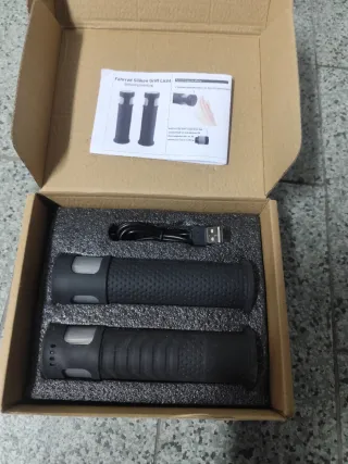 Manopole Bici con Indicatori Luminosi