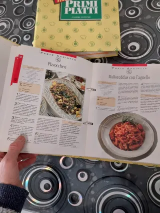 5 Volumi Mille primi piatti Fabbri editori