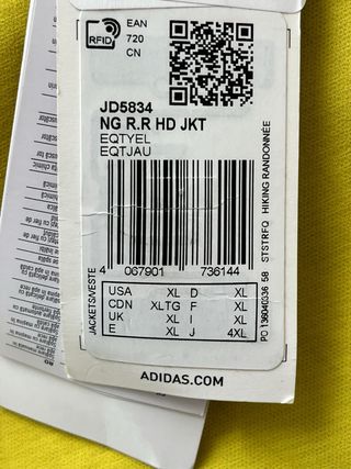 Chaqueta Adidas Terrex National Geographic XL