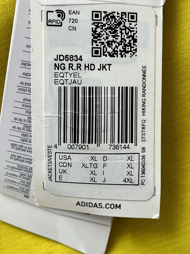 Chaqueta Adidas Terrex National Geographic XL