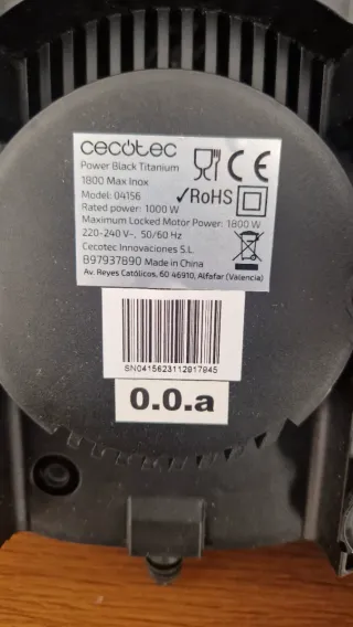 Motor Batidora Cecotec