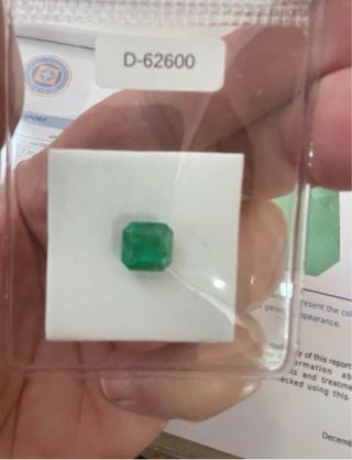 Esmeralda Brasileña 2.29Ct Natural IGE