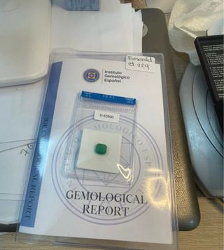 Esmeralda Brasileña 2.29Ct Natural IGE