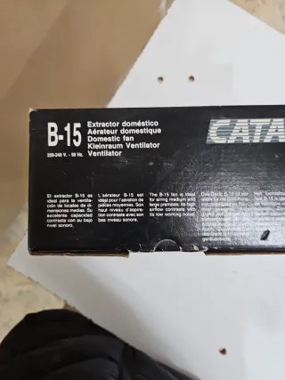Extractor CATA B-15