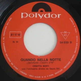 Orietta Berti Io Tu E Le Rose 7" 45 Giri 1967