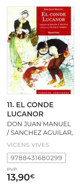 El Conde Lucanor