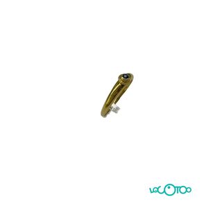 Anillo Oro 18k con Zafiro Azul