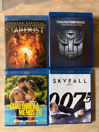 Lote 4 Películas Blu-ray