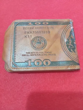 Portafoglio stile banconota da 100$