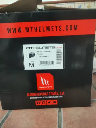 Casco MT Helmets Negro