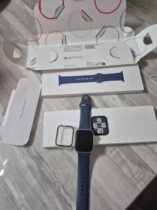 Apple Watch SE 2da Gen Plata/Azul Marino