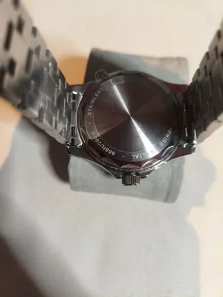 Reloj Phylida Automático Azul y Plateado