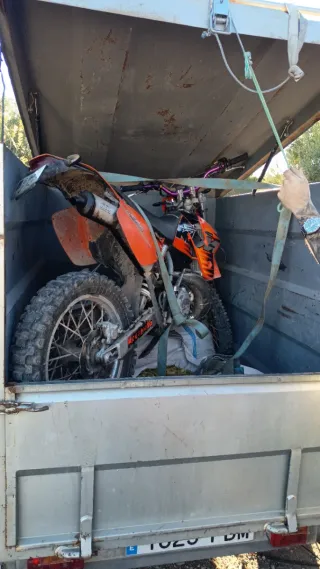 KTM 250 f Enduro/Motocross Naranja