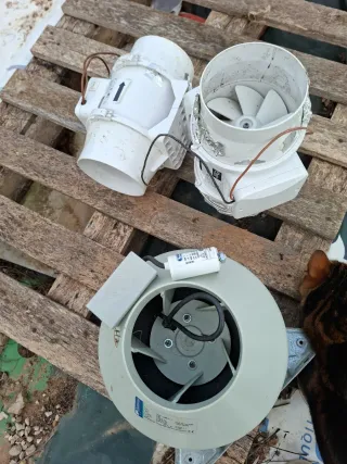 Extractores de aire (ventiladores)