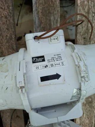 Extractores de aire (ventiladores)