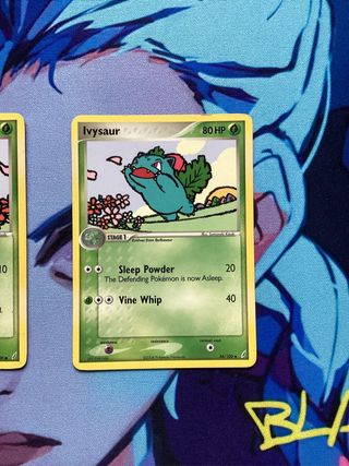Carte Pokemon Bulbasaur e Ivysaur