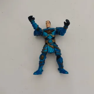 Figura caballero medieval a caballo