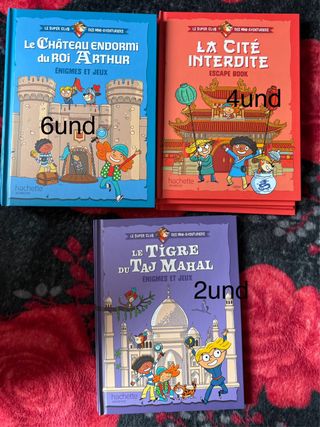 Lote Juegos y Cuentos en Francés