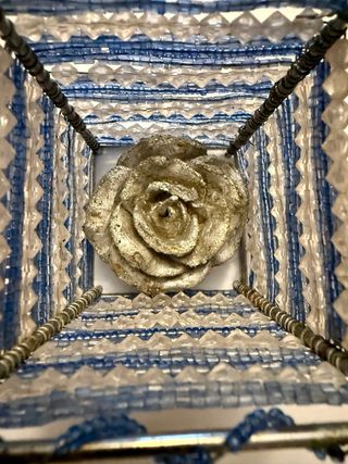 Portacandele tealight con perline