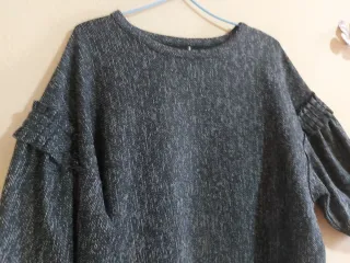 Jersey gris Stradivarius