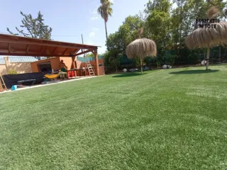 Césped artificial reciclado