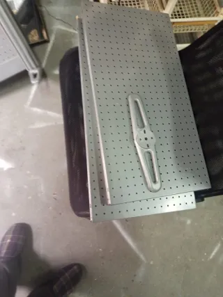 Mesa de acero 122x86 cm