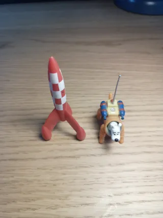 Lote #3 Figuras Tintín PVC