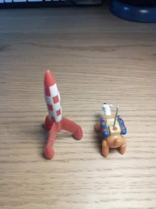 Lote #3 Figuras Tintín PVC