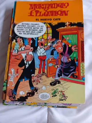 9 comics Mortadelo y Filemón.