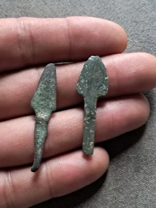 2 Puntas de Flecha Antiguas