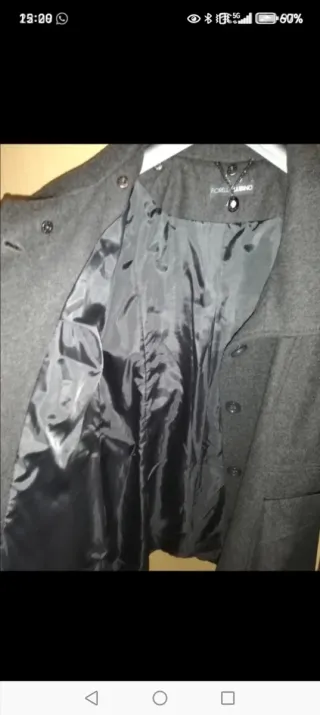 Cappotto donna Fiorella Rubino grigio