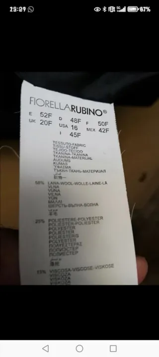 Cappotto donna Fiorella Rubino grigio