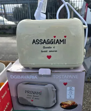 Tostapane DGBAVARIA con scritte divertenti