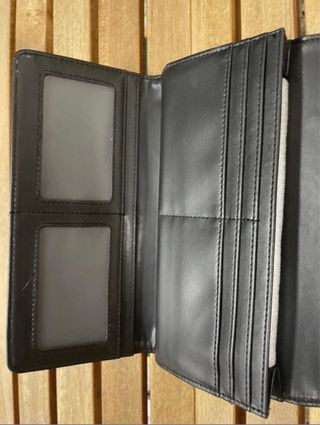 Cartera negra polipiel MATTIES nueva