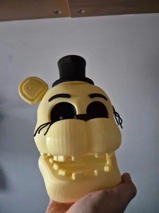 Máscara Golden Freddy