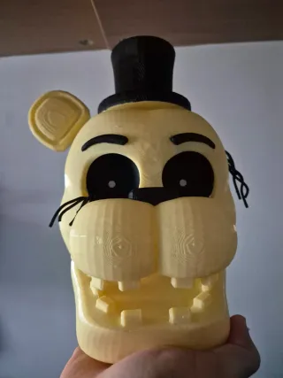 Máscara Golden Freddy