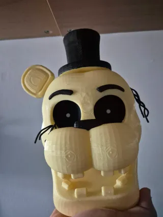 Máscara Golden Freddy