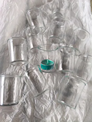 12 Vasitos de Cristal