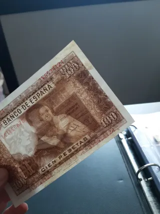 Billete 100 Pesetas Banco de España 1953