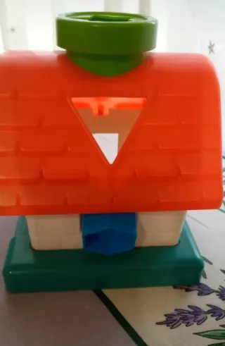 Casita bloques formas infantil