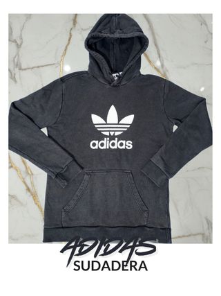 Sudadera Adidas Negra/Gris Urbana