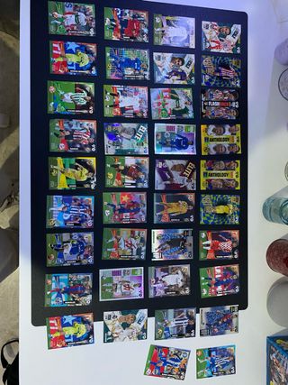 Colección cartas fútbol